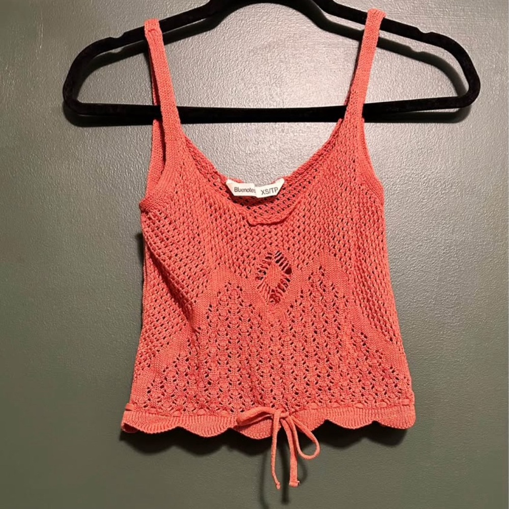Bluenotes crochet crop top